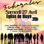 Affiche Concert 27 Avril original A4