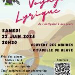Affiche Voyage lyrique