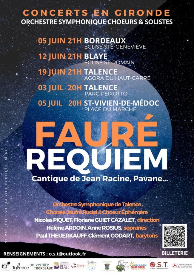 Affiche Projet Fauré Affiche Projet Fauré